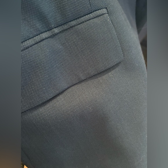 NWT Hugo Boss blue jade Janera cotton blazer US 16 lined, pockets, CLASSY $545 - Picture 16 of 16